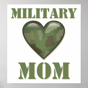 Militaire mama poster