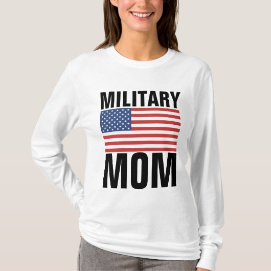 MILITAIRE MAMA T-SHIRTS T - SHIRTS (Voorkant)