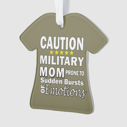 Militaire mammaannament ornament (voorkant)