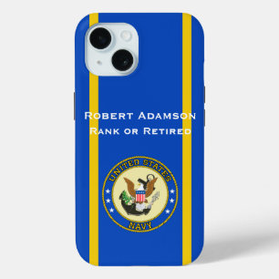 Militaire Marine Defensie embleem personaliseren iPhone 15 Case