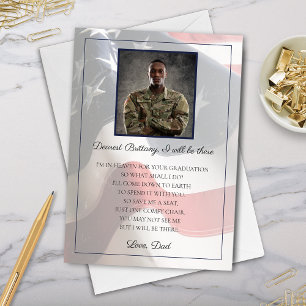 Militaire Memorial Kaart van soldaat naar Afstuder