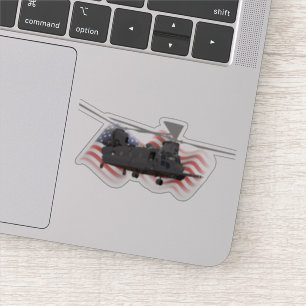Militaire MH-47 Chinook Helikopter Sticker
