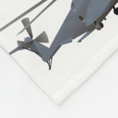 Militaire MH-53-helikopter Fleece Deken (Hoek)