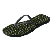 Militaire moderne camouflage Tartan Khaki patroon Teenslippers (Schuin)
