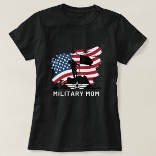 Militaire moeder t-shirt