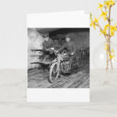 Militaire Motorfiets EMT, 1910s Kaart (Gele Bloem)