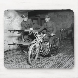 Militaire motorfiets EMT, jaren 1910 Muismat