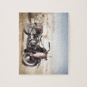 Militaire motorfiets legpuzzel (Verticaal)