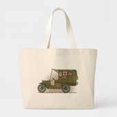  militaire munitie grote tote bag (Voorkant)