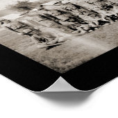 Militaire officieren WWWI Foto 1917 Poster (Hoek)