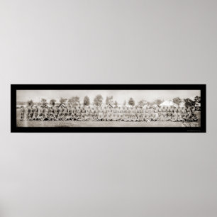 Militaire officieren WWWI Foto 1917 Poster