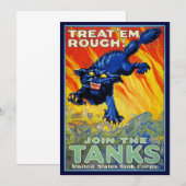  militaire oorlog die zich herstelt met een wilde  (Voorkant / Achterkant)