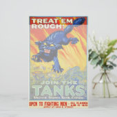  militaire oorlog die zich herstelt met een wilde  (Staand voorkant)