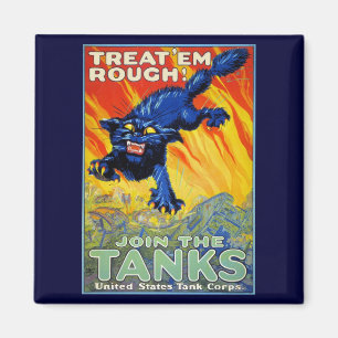  militaire oorlog die zich herstelt met een wilde  magneet