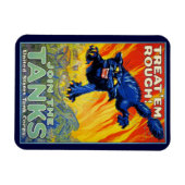  militaire oorlog die zich herstelt met een wilde  magneet (Horizontaal)