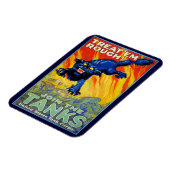  militaire oorlog die zich herstelt met een wilde  magneet (Linkerzijde)