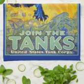  militaire oorlog die zich herstelt met een wilde  theedoek (Gevouwen)