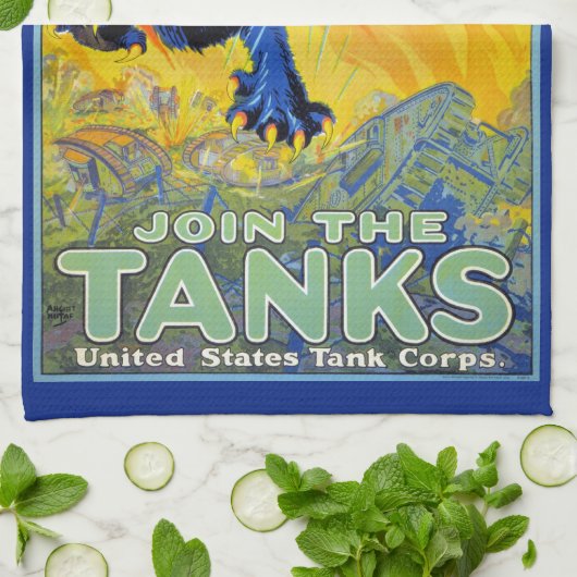  militaire oorlog die zich herstelt met een wilde  theedoek (Gevouwen)