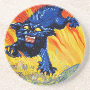  militaire oorlog die zich herstelt met een wilde  zandsteen onderzetter