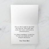 militaire oprechte sympathiekaart kaart (Binnen)