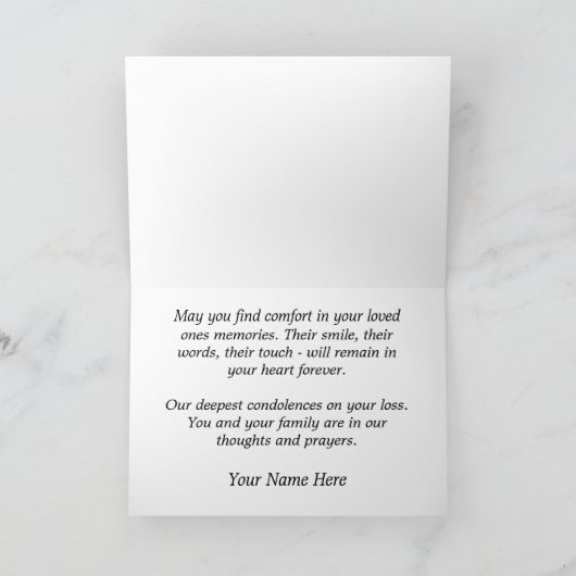 militaire oprechte sympathiekaart kaart (Binnen)