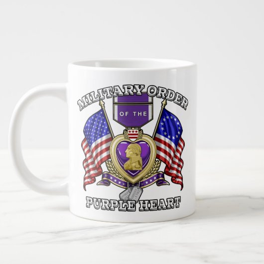 Militaire Orde van het Paarse Hart Grote Koffiekop (Links)