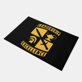 Militaire OTC-opleidingskorps voor reservemiddelen Deurmat (Schuin)