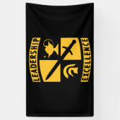 Militaire OTC-opleidingskorps voor reservemiddelen Spandoek (Verticaal)