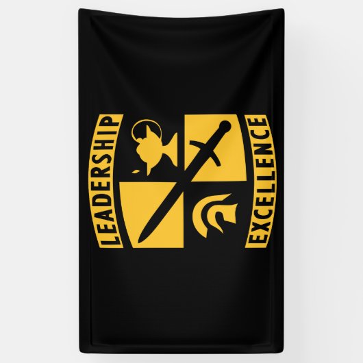 Militaire OTC-opleidingskorps voor reservemiddelen Spandoek (Verticaal)