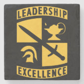 Militaire OTC-opleidingskorps voor reservemiddelen Stenen Onderzetter (Voorkant)