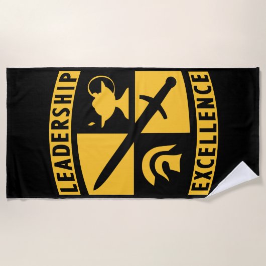 Militaire OTC-opleidingskorps voor reservemiddelen Strandlaken (Voorkant)