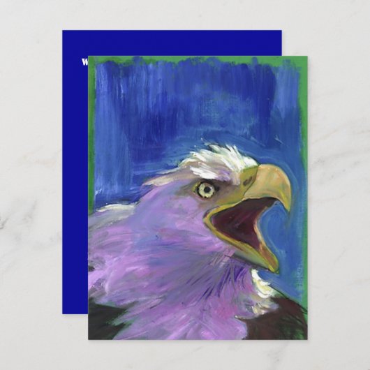 MILITAIRE OVERHEID ~ ELGF-PARTIJINVITATIE KAART (Voorkant / Achterkant)