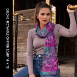 Militaire Paarse Grijze Camouflage Chiffon Sjaal<br><div class="desc">Militaire Paarse Grijze Camouflage Chiffon Sjaal. Plezier voor elke camo liefhebber. Uitzicht al mijn winkels hier https://bit.ly/SandyspiderStores</div>