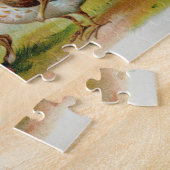 Militaire paasbundels Antiek postkaart puzzle Legpuzzel (Zijkant)