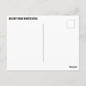 Militaire parade in Noord-Korea Briefkaart (Achterkant)