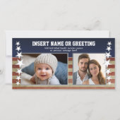 Militaire / Patriottische Fotokaart (Voorkant)