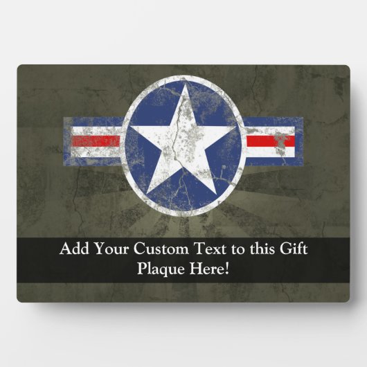  militaire patriottische ster fotoplaat (voorkant)