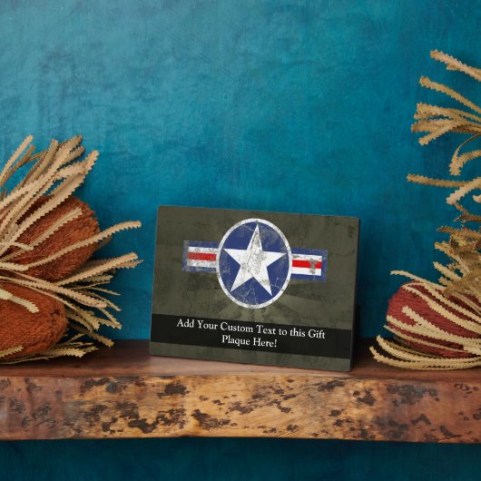  militaire patriottische ster fotoplaat (Zijkant)