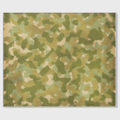 Militaire patroononmiddellijke verpakking cadeaupapier (Vlak)