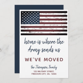 Militaire PCS-beweging We hebben de Amerikaanse vl Aankondiging