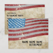 Militaire Pensioen, Leger, Pensioenpartij Briefkaart (Voorkant / Achterkant)