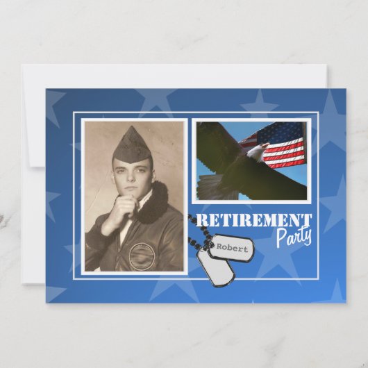 Militaire Pensioen Partij Blauw Kaart (Achterkant)