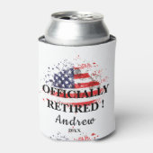 Militaire Pensioenpartij Blikjeskoeler (Blikje Voorkant)