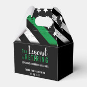 Militaire pensionering Thin Green Line Flag Army Bedankdoosjes (Achterkant)