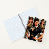  Militaire Pin-up Notitieboek (Binnen)
