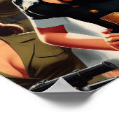  Militaire Pin-up Poster (Hoek)