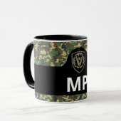Militaire politie Brassard Coffee Mok (Voorkant links)