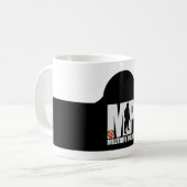 Militaire politie Brassard Coffee Mok (Voorkant links)