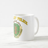 Militaire politie koffiemok (Voorkant rechts)