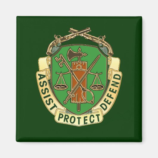 Militaire politie magneet (Voorkant)